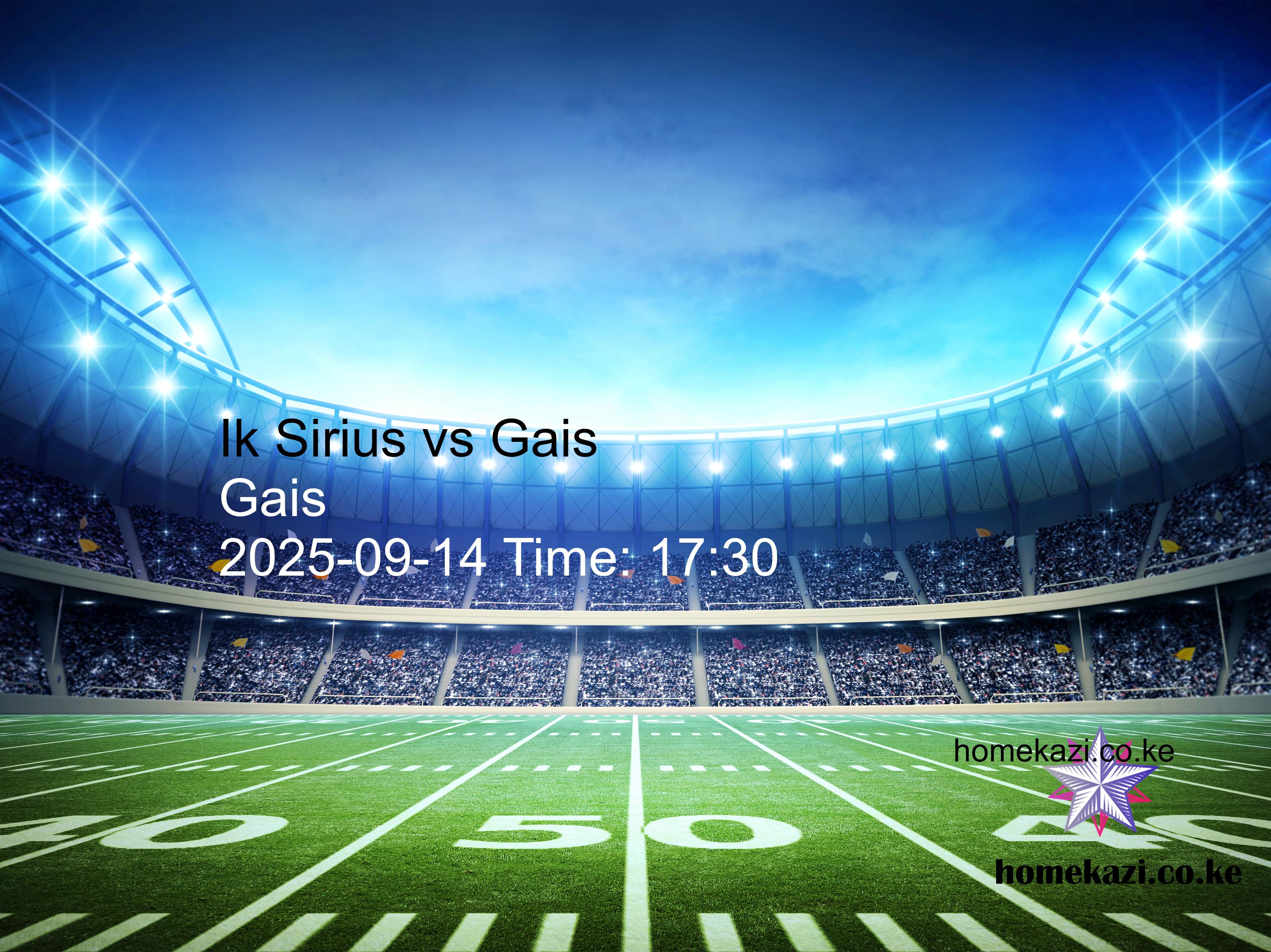 Ik Sirius vs Gais