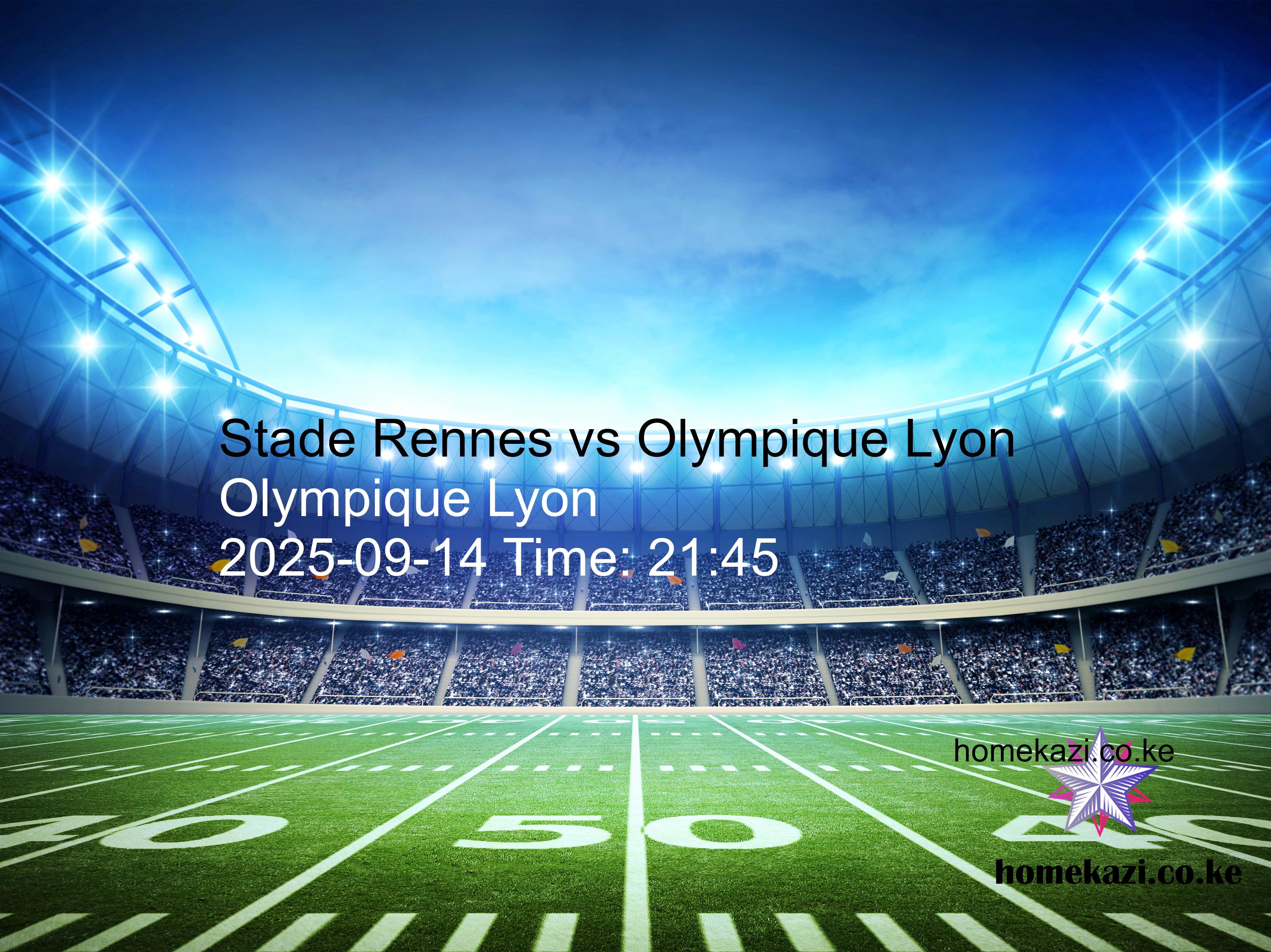 Stade Rennes vs Olympique Lyon
