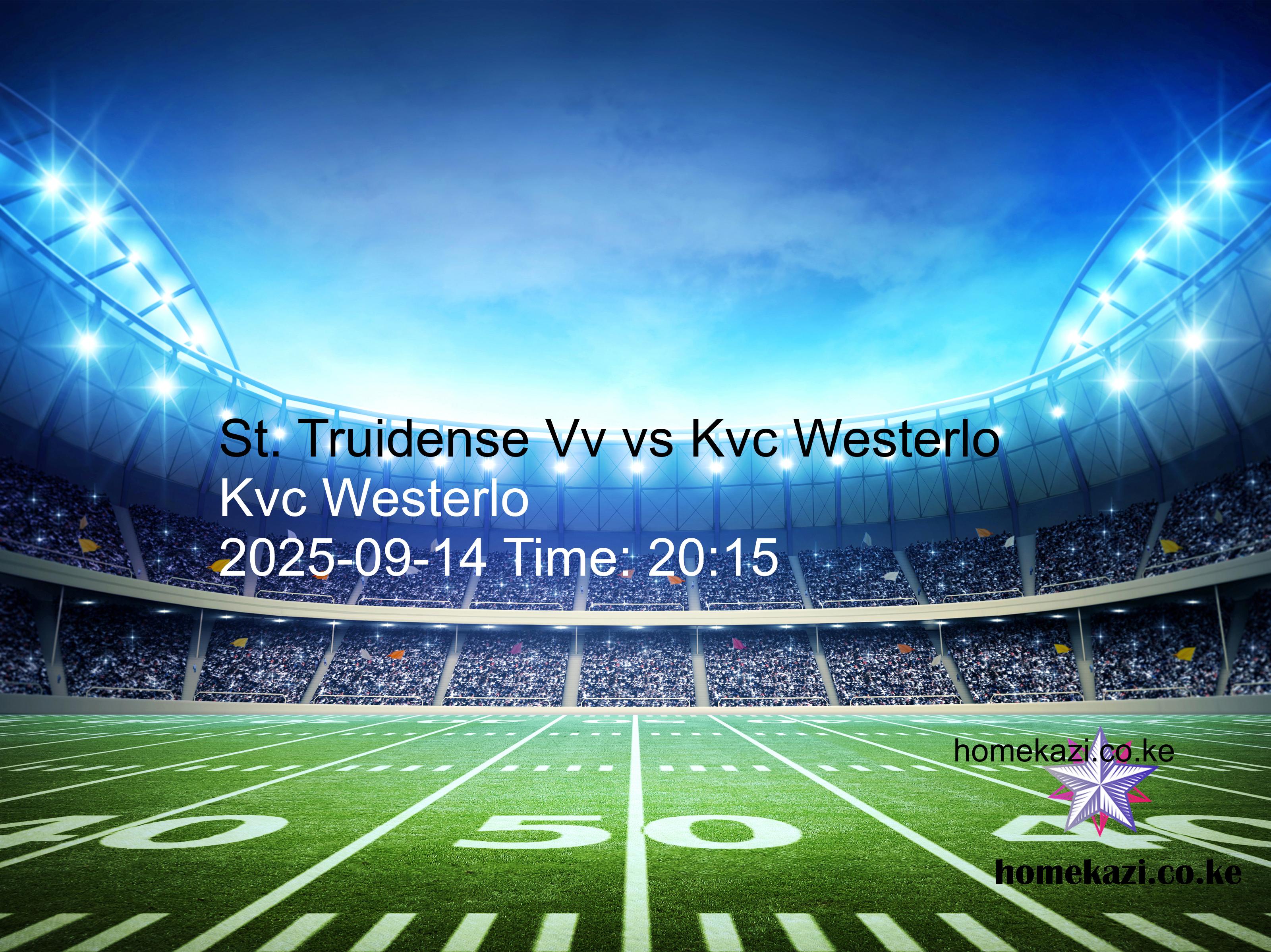 St. Truidense Vv vs Kvc Westerlo